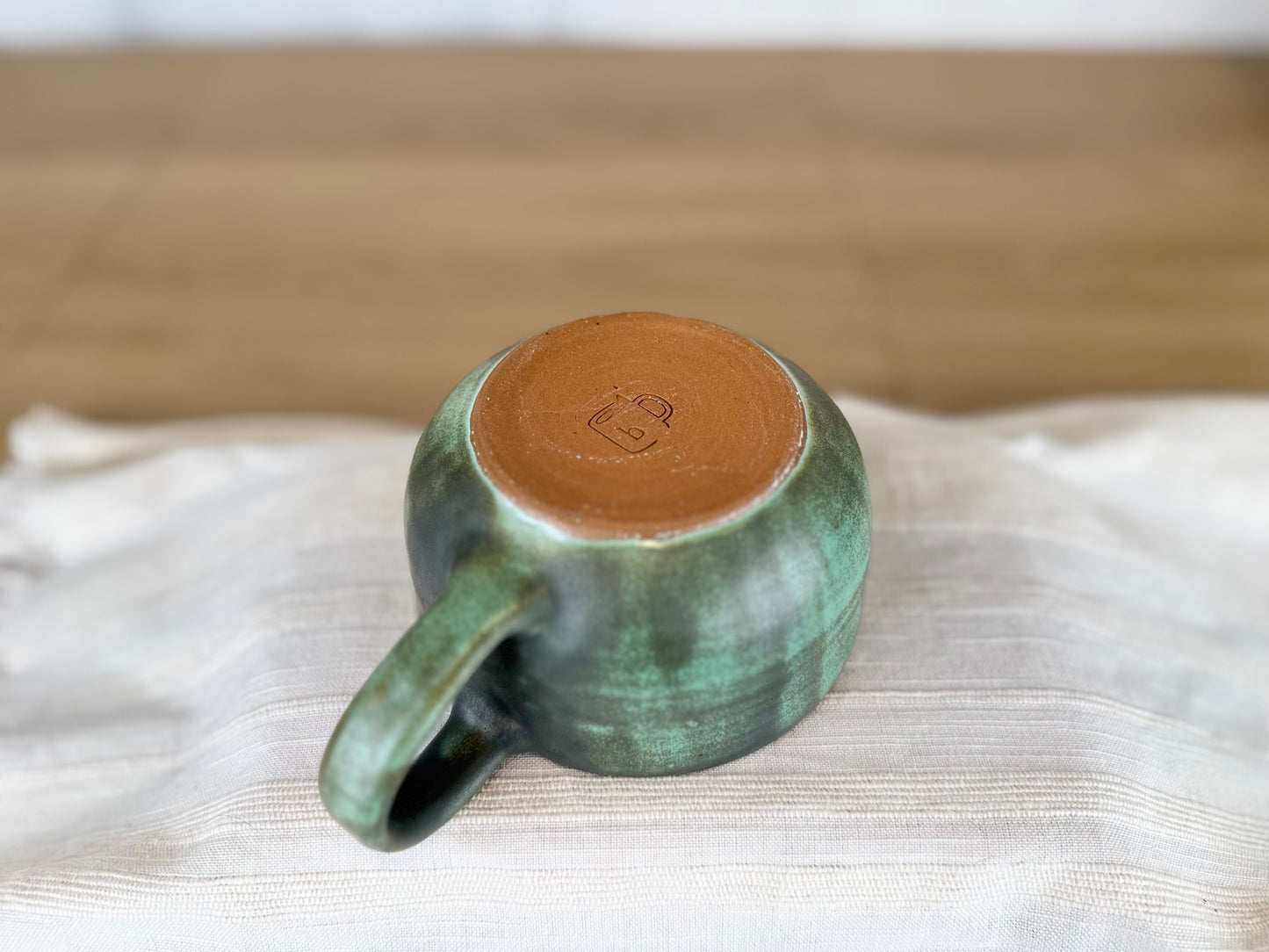 14 oz Coffee Mug, Antique Green