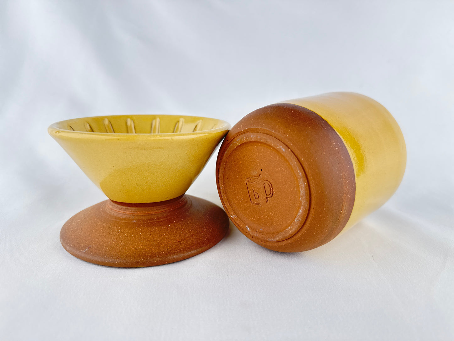 Yellow 12oz Pour Over Set