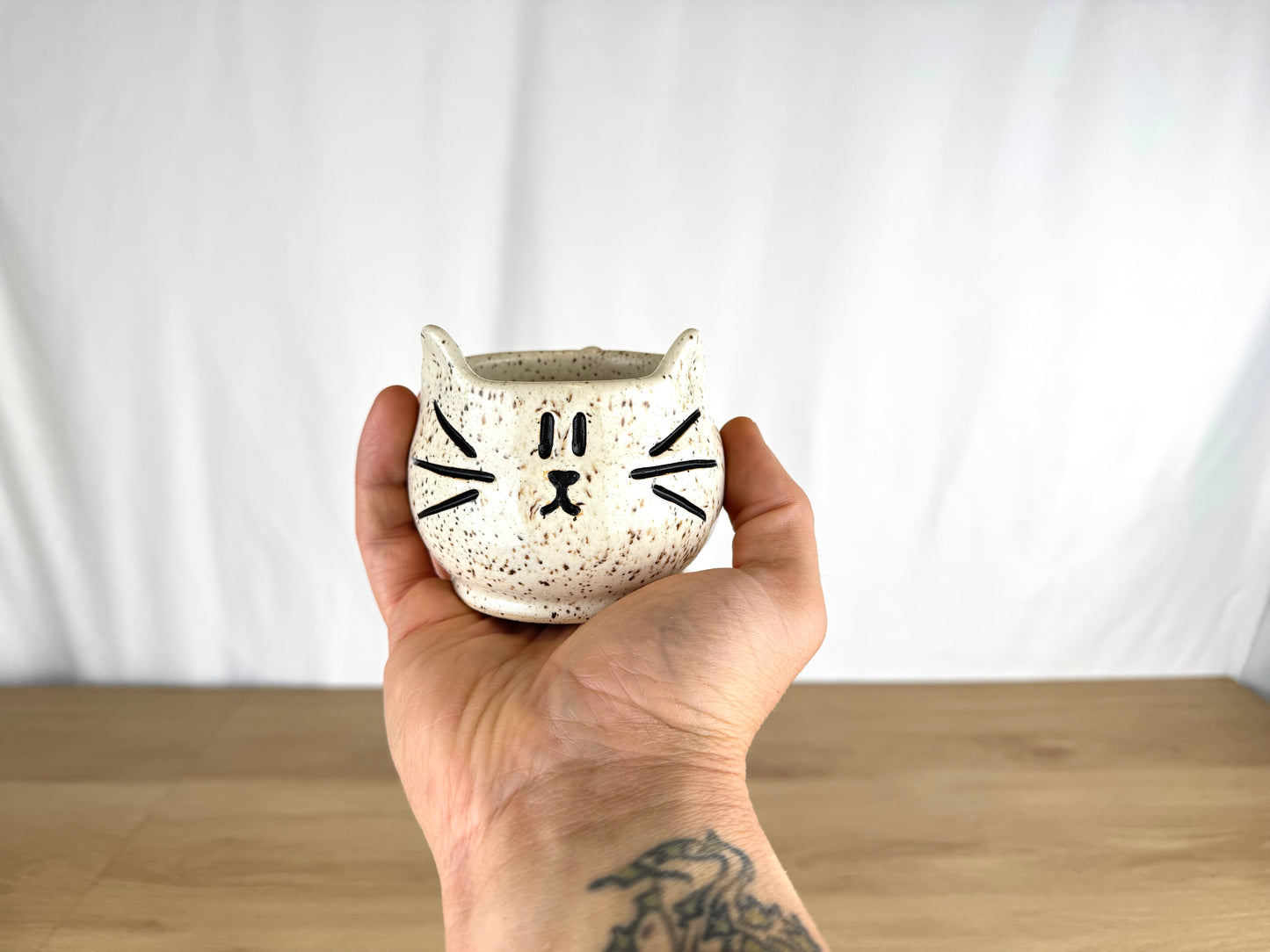 6 oz Little Kitty Mug, White