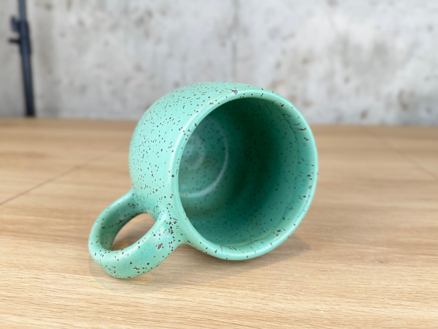 14oz Coffee Mug, Matte Spruce Green