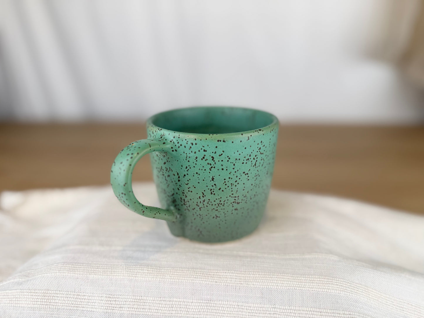 12oz Coffee Mug, Matte Spruce Green