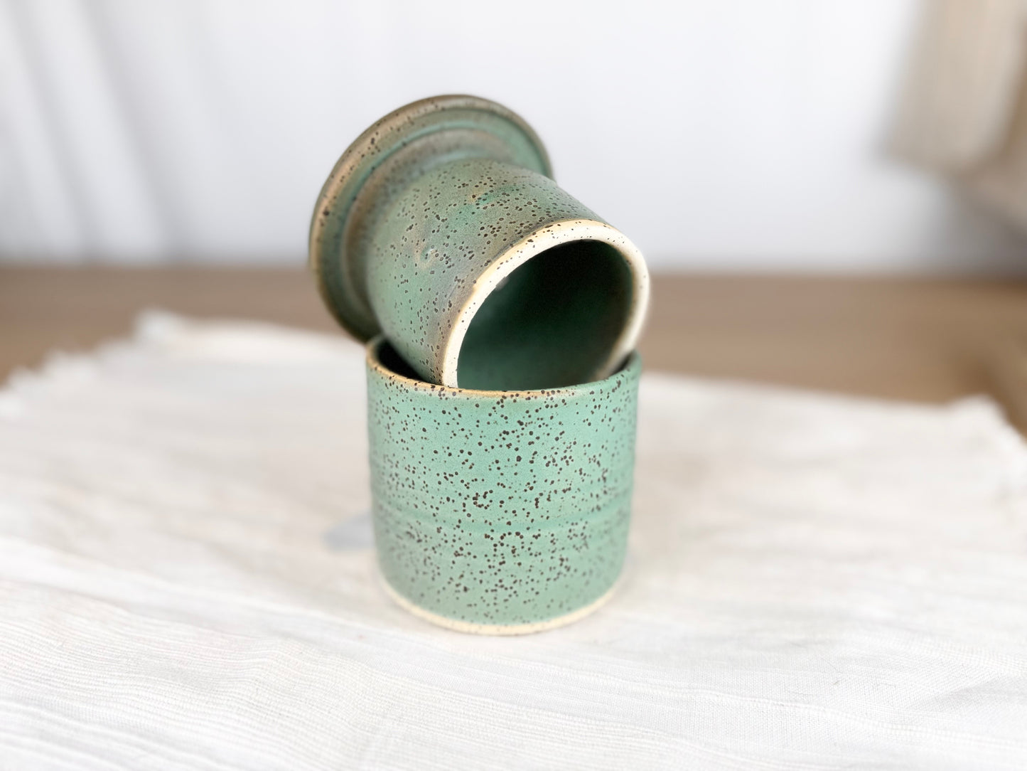 Butter Keeper, Matte Green