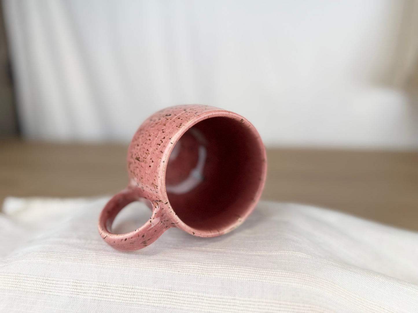 12oz Coffee Mug, Dusty Rose