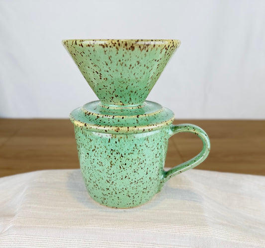 Sage Green 14oz Pour Over Set