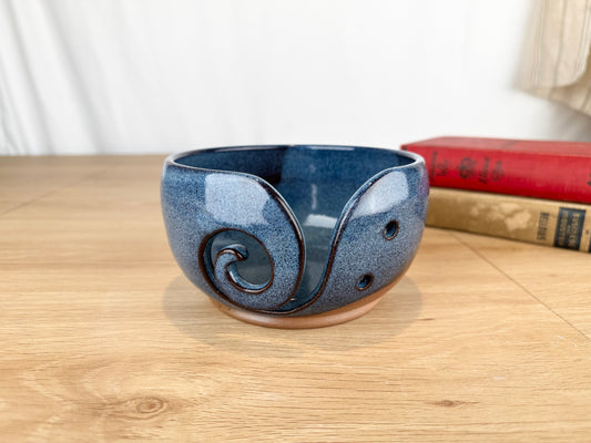 Yarn Bowl, Deep Blue