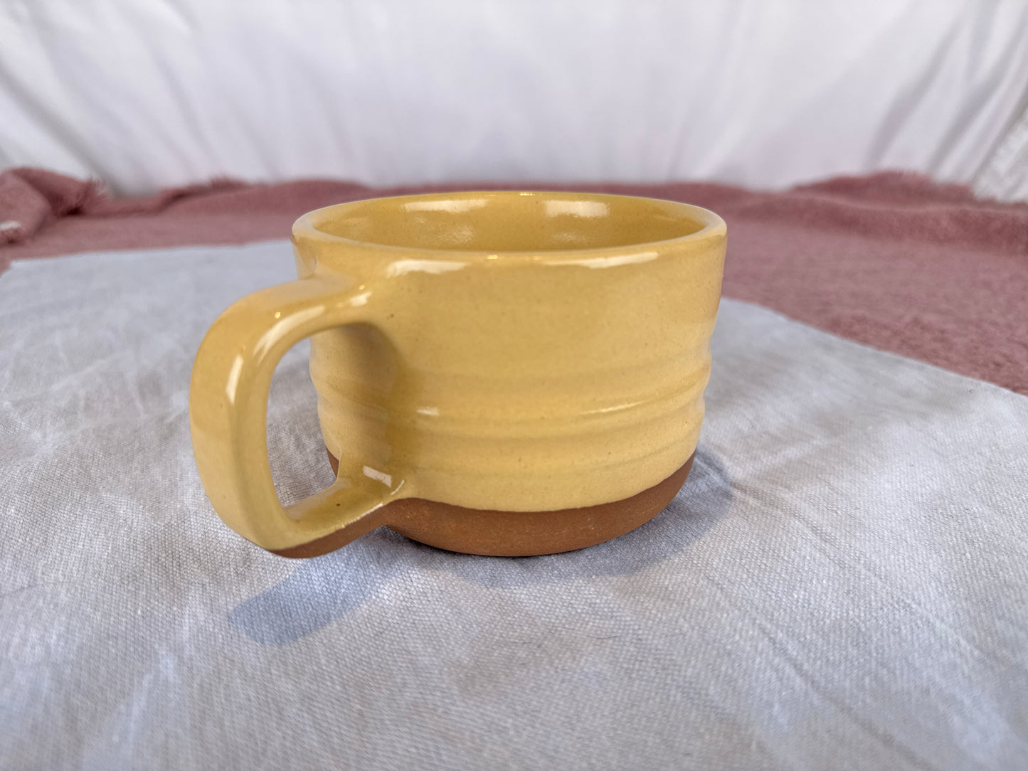 14oz Coffee Mug, Yellow