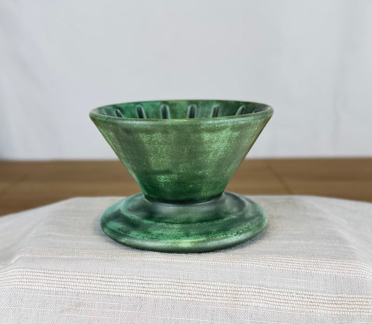 Pour Over Coffee Brewer Basket, Antique Green