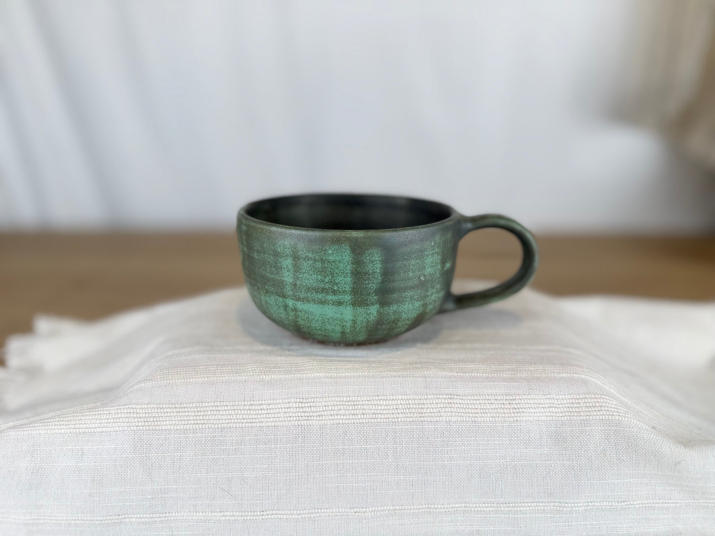 14 oz Coffee Mug, Antique Green