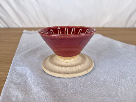 Pour Over Coffee Brewer Basket, Dusty Rose