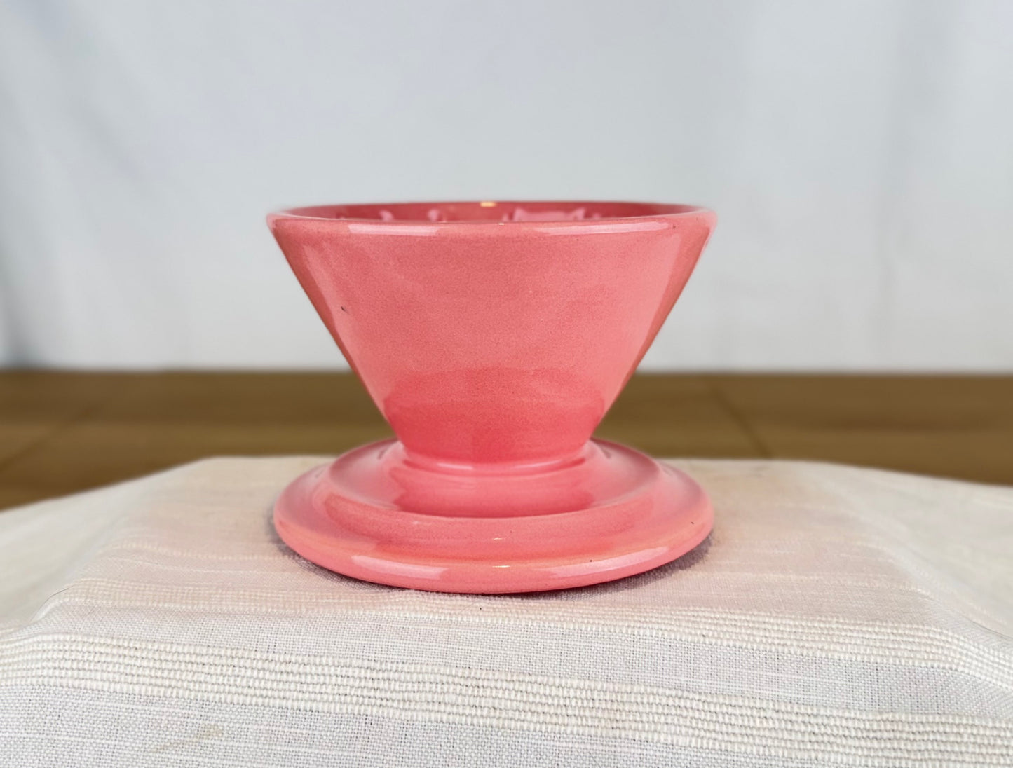 Pink Pour Over Coffee Brewer Basket