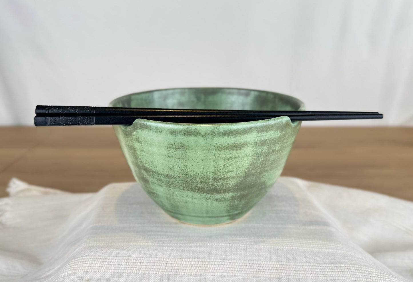 Ramen Bowl, Antique Green