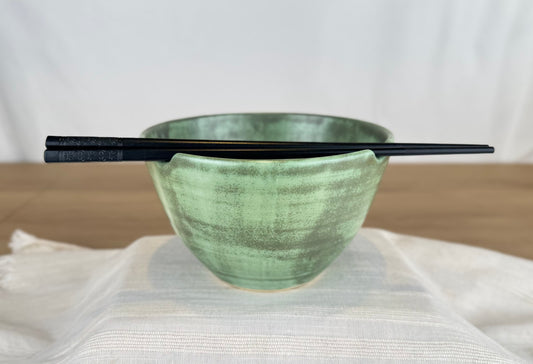 Ramen Bowl, Antique Green
