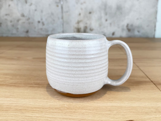 14oz Coffee Mug, Eggshell white
