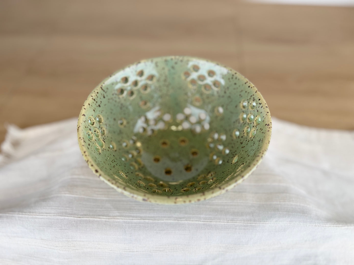 Berry Bowl / Colander, Sage Green