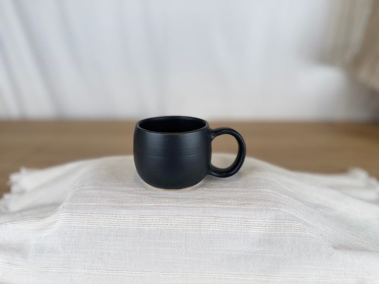 Matte Black 4oz Espresso Mug