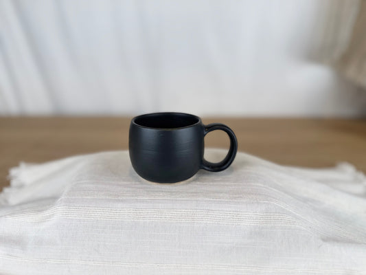 Matte Black 4oz Espresso Mug