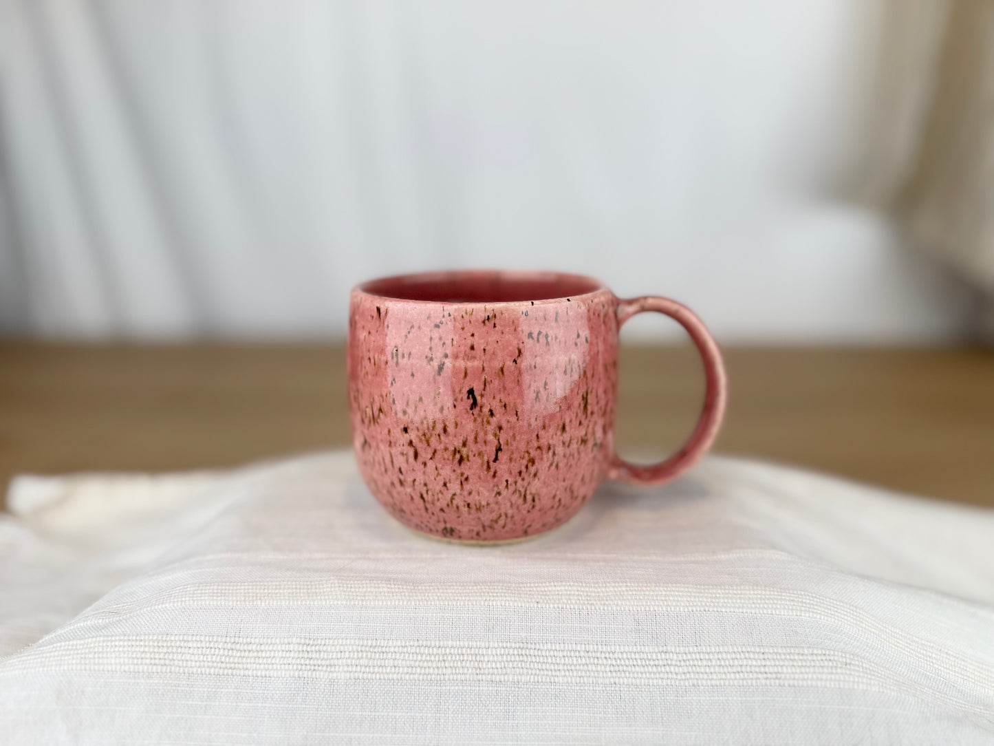 12oz Coffee Mug, Dusty Rose