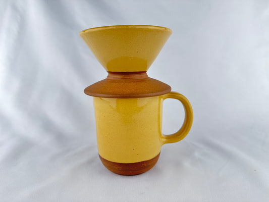 Yellow 12oz Pour Over Set