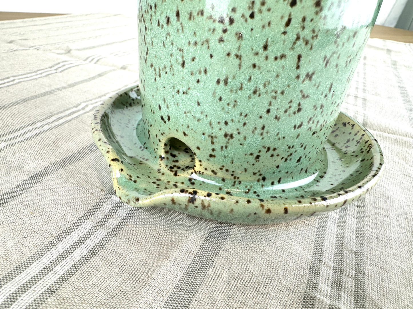 Microwave Bacon Cooker, Sage Green Speckle