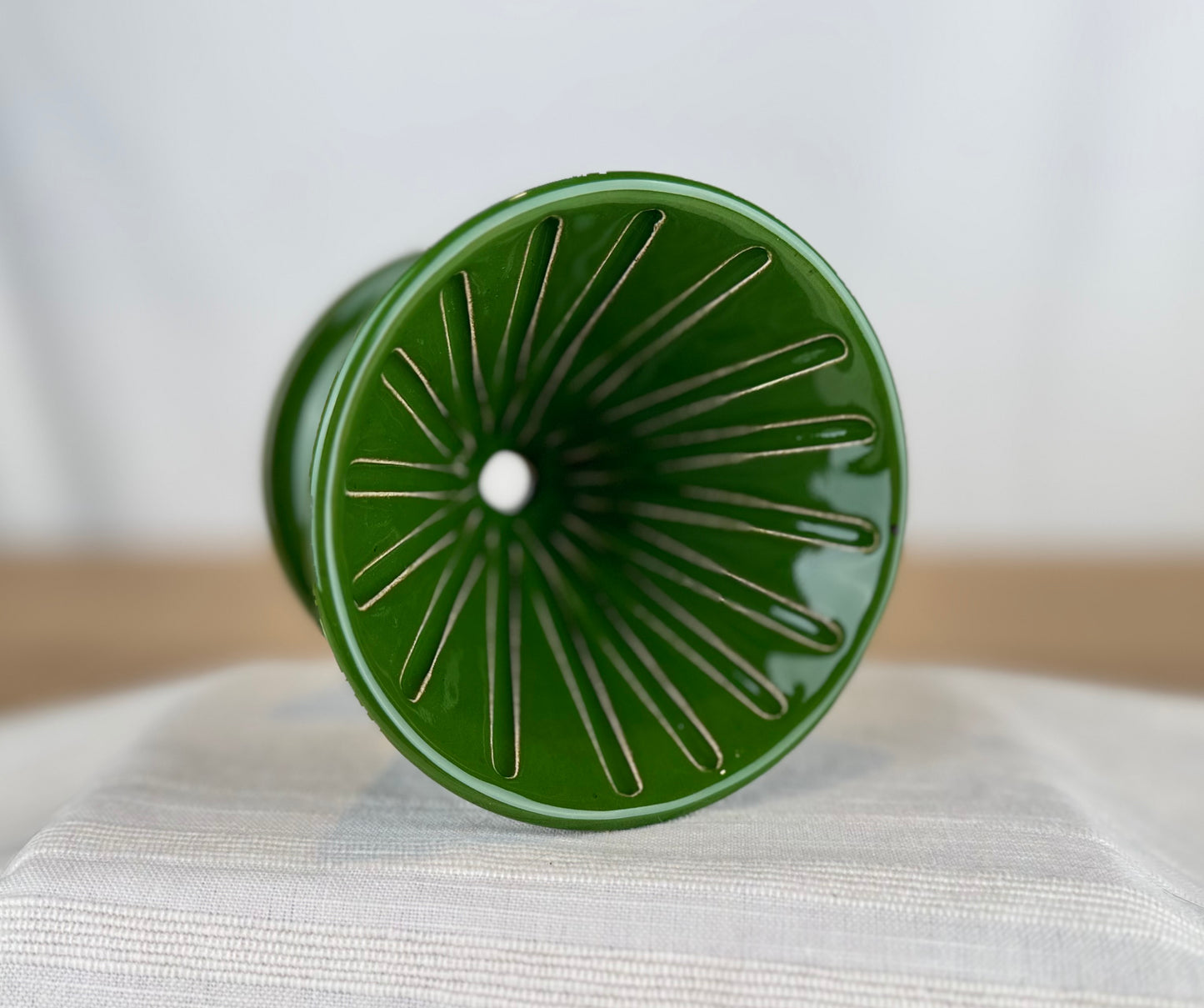 Gloss Green Pour Over Coffee Brewer Basket