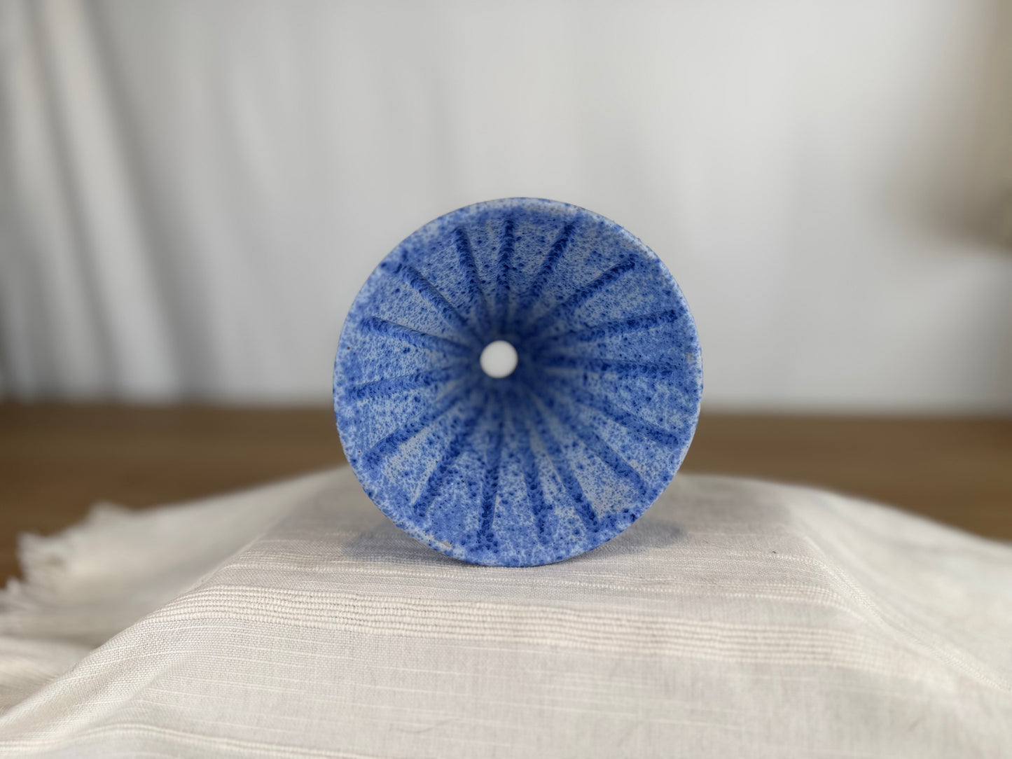 Blue Splatter Pour Over Coffee Brewer Basket