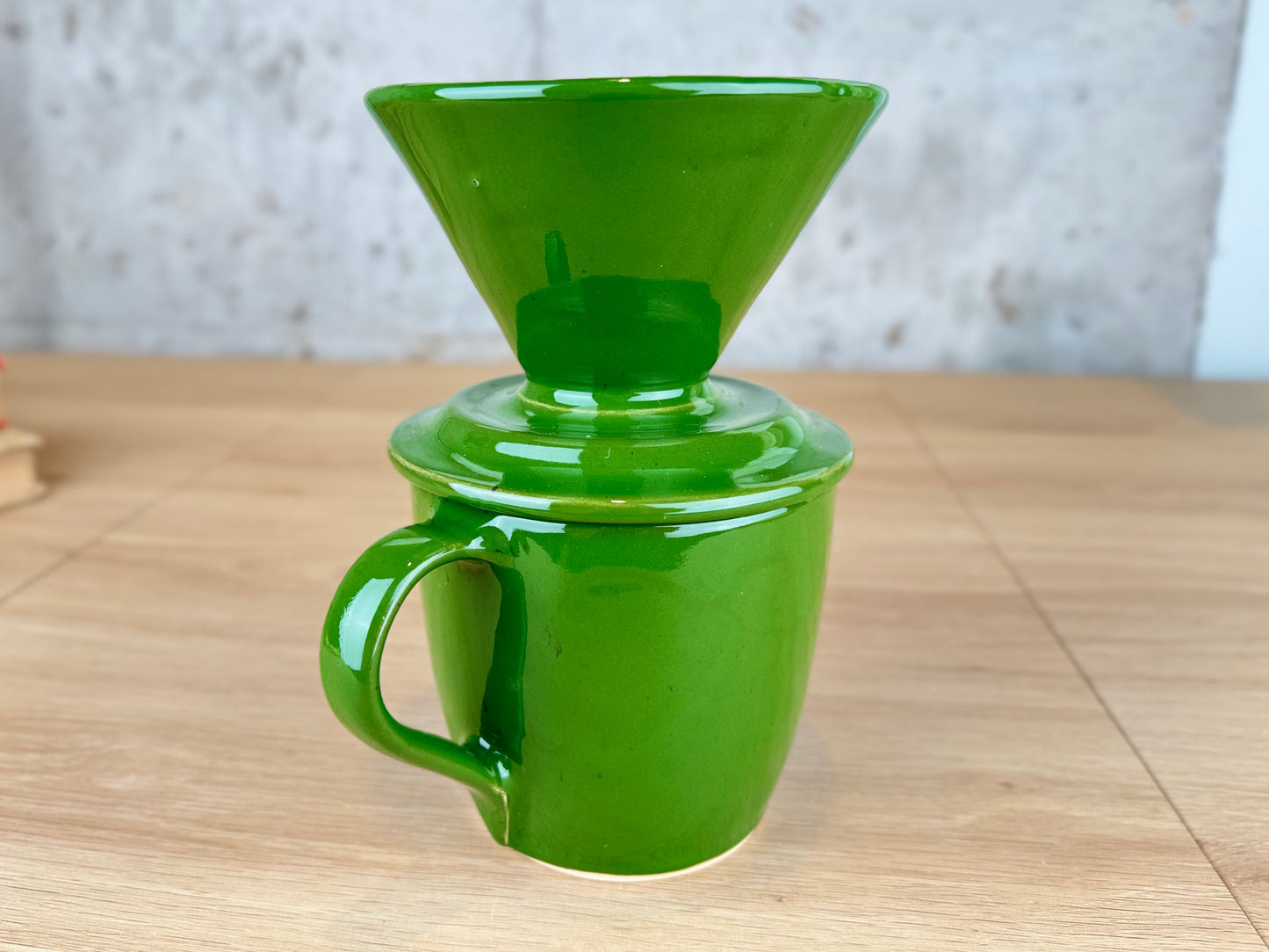 Green 14oz Pour Over Set