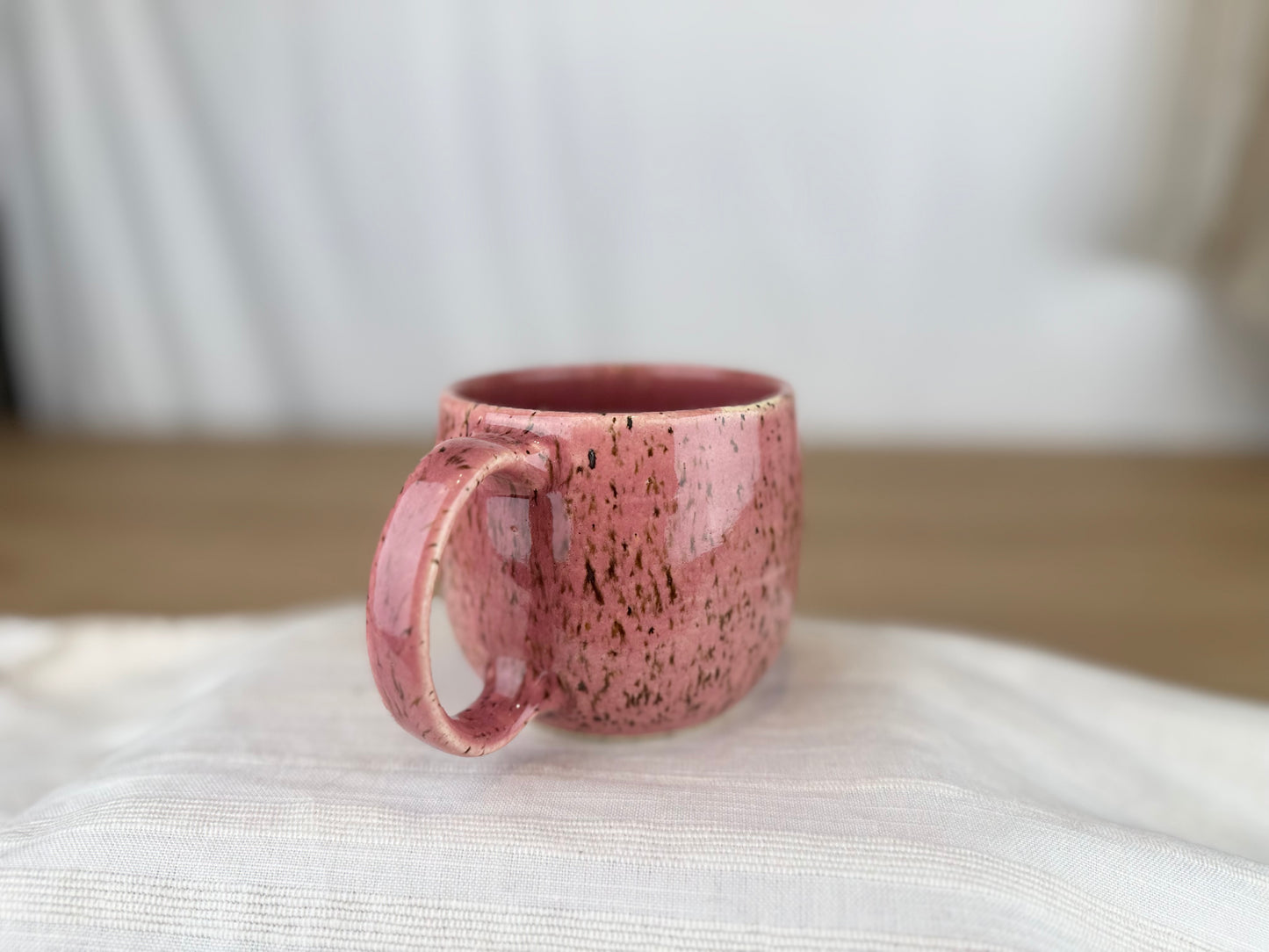 12oz Coffee Mug, Dusty Rose