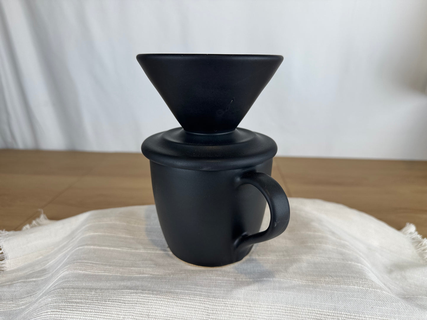 Matte Black 14oz Pour Over Set