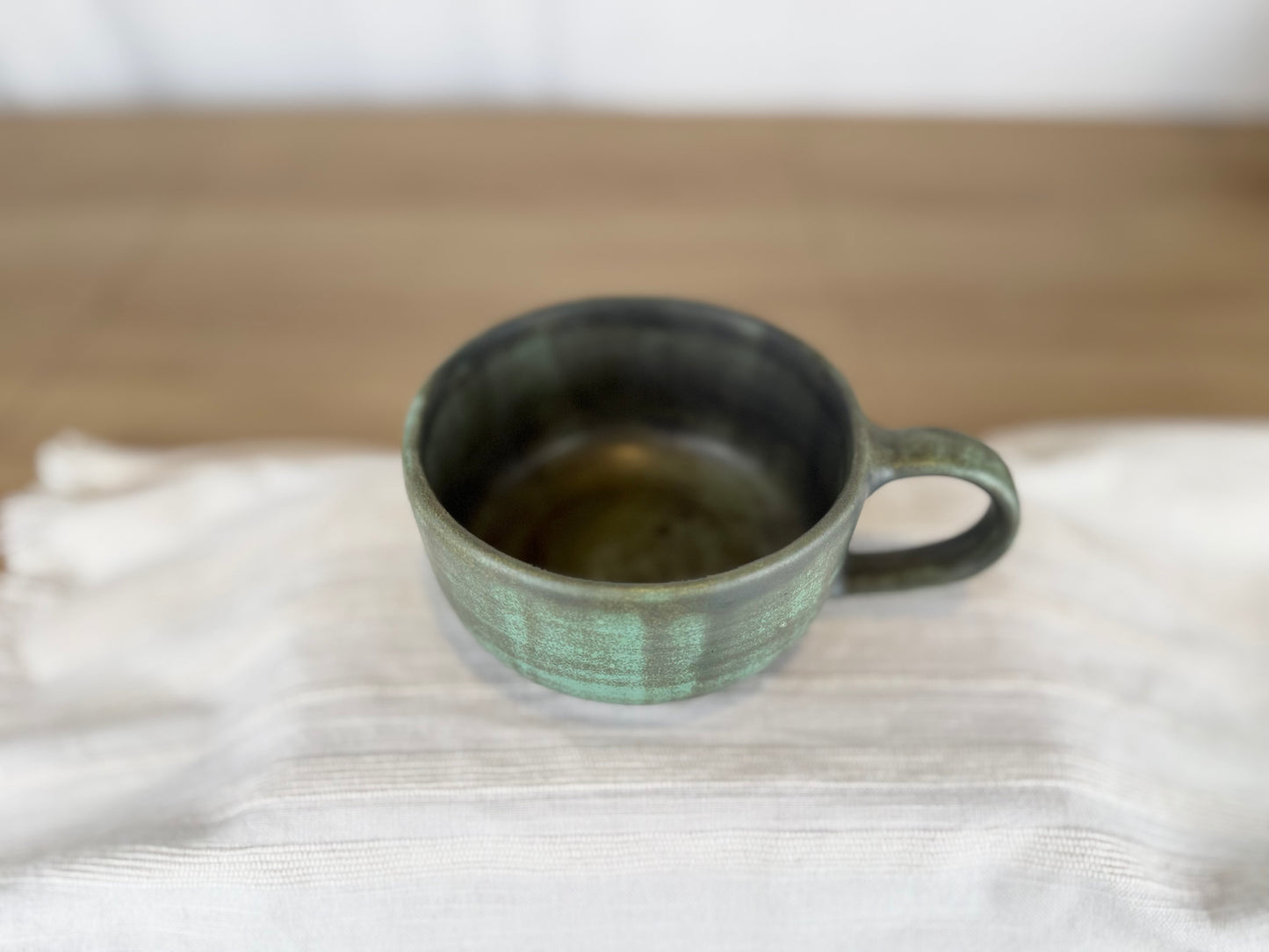 14 oz Coffee Mug, Antique Green