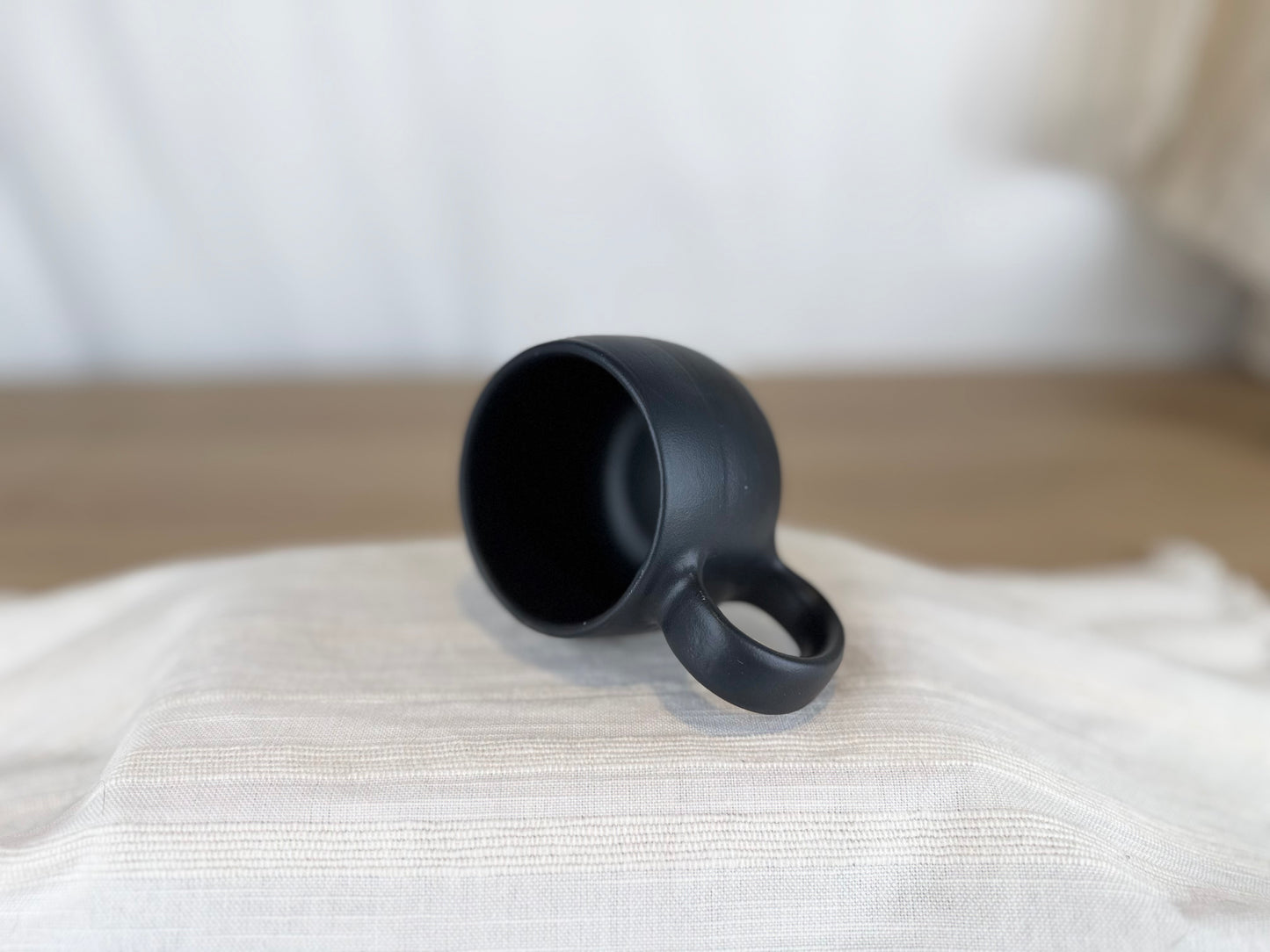 Matte Black 4oz Espresso Mug