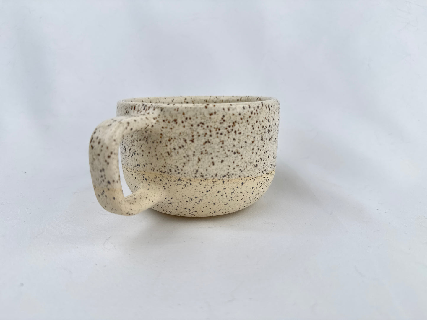 White Speckled 10oz Coffee Mug