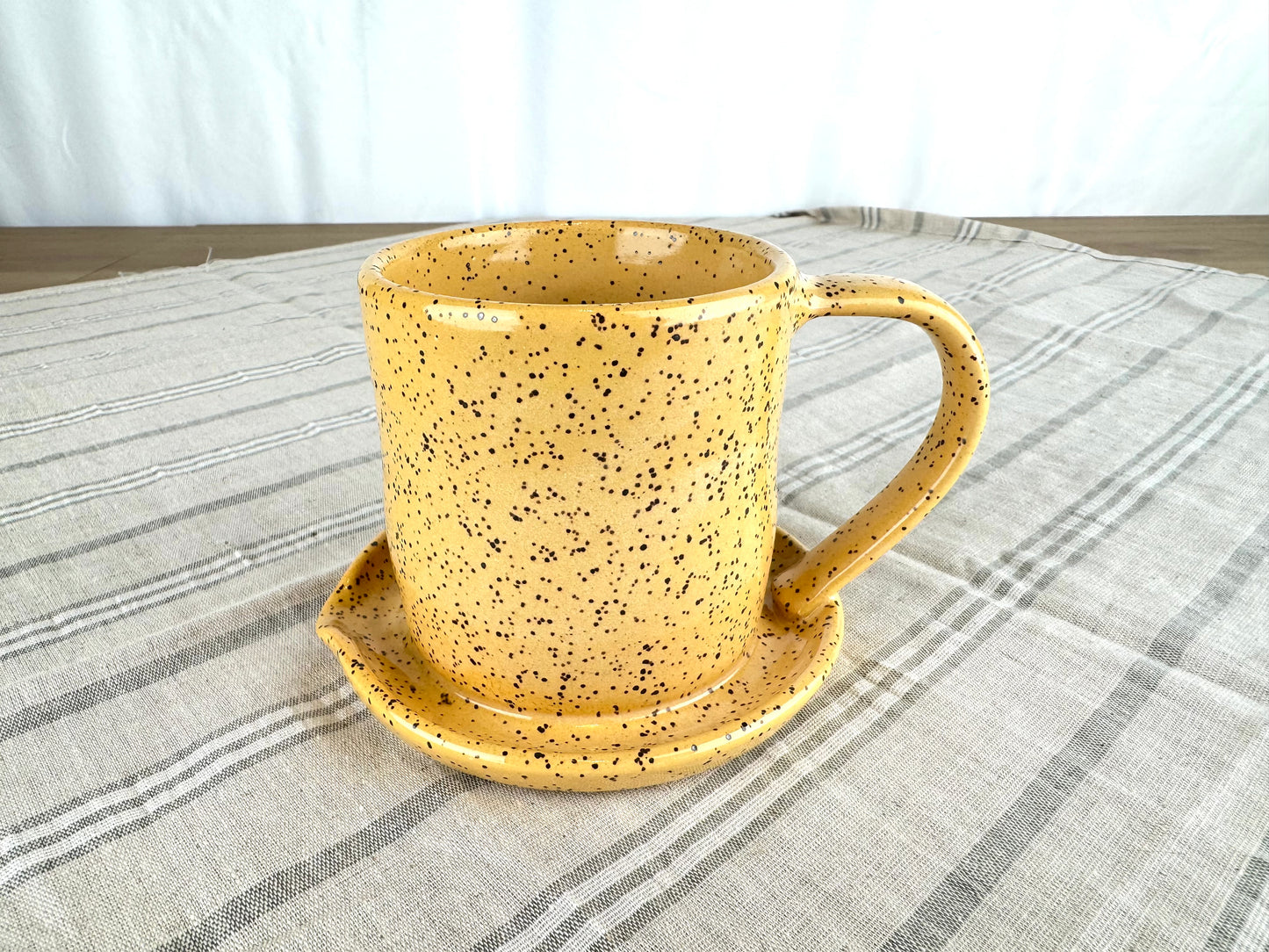 Microwave Bacon Cooker, Yellow Speckle