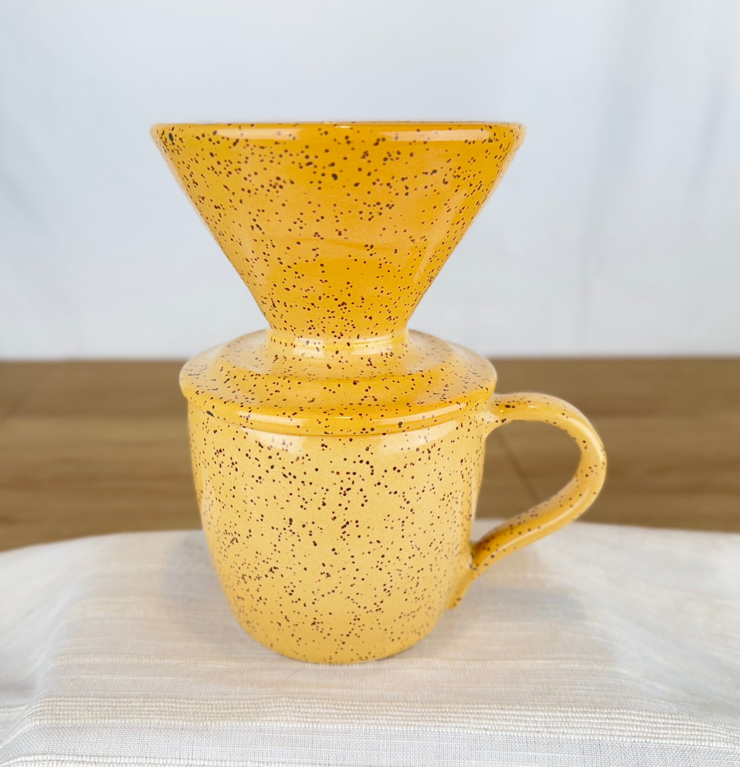 Yellow 14oz Pour Over Set