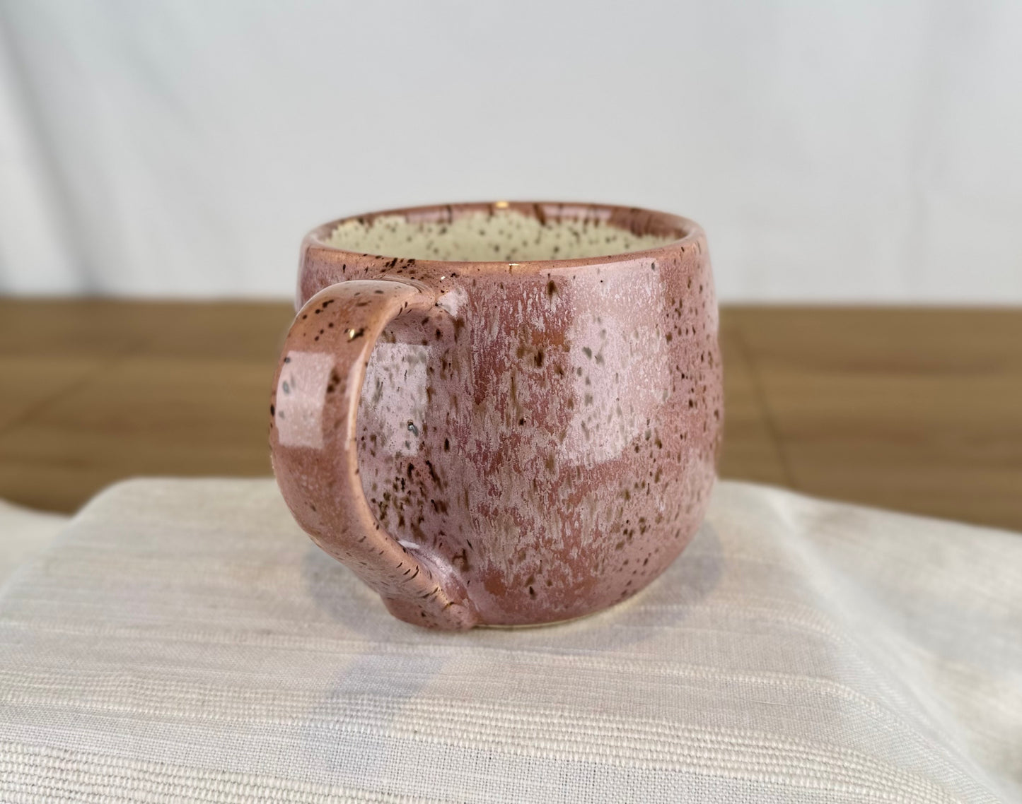 12oz Coffee Mug, Lavender Speckle