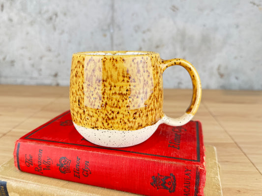 14oz Coffee Mug, Honey Gold