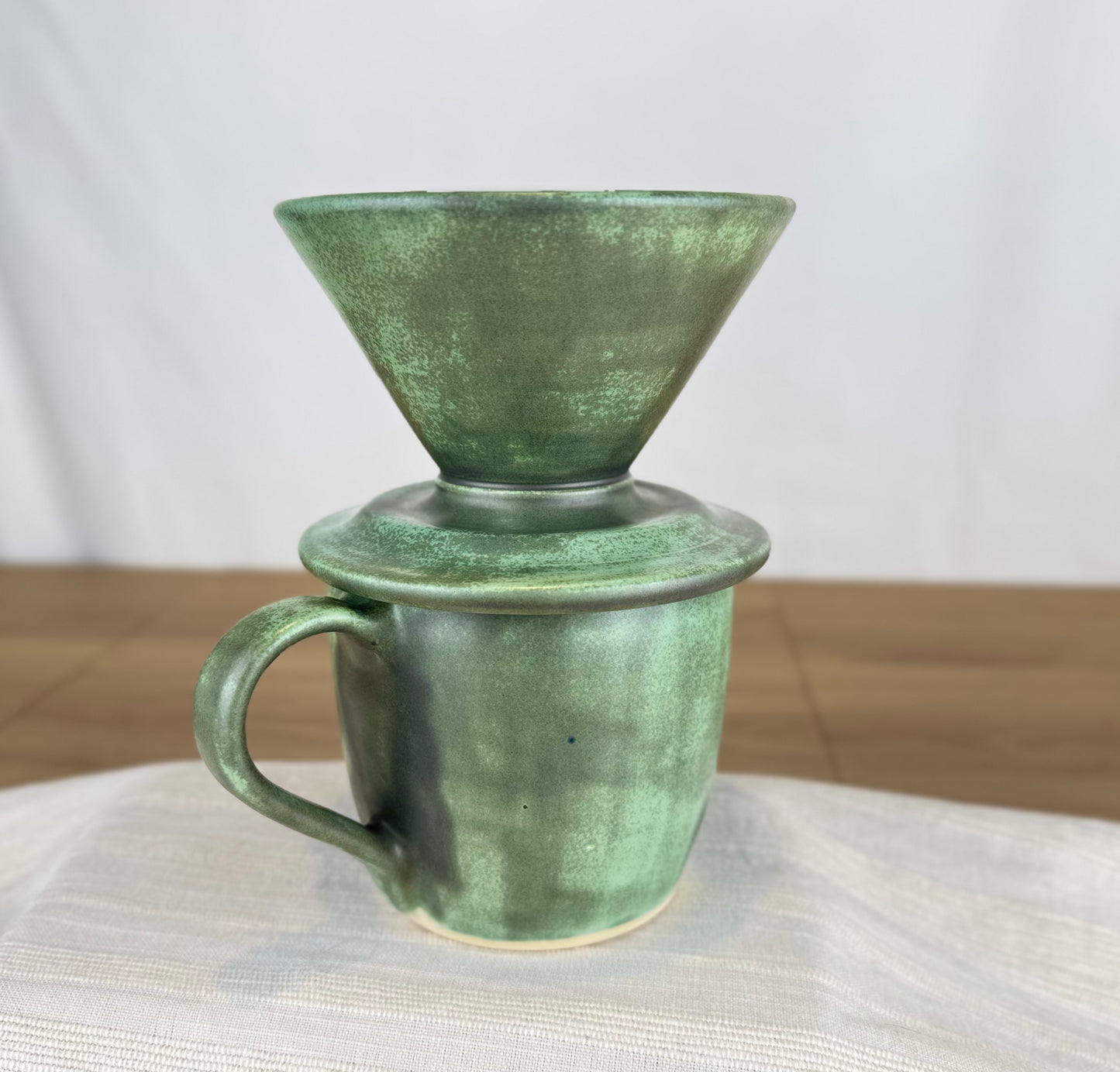 Antique Green 14oz Pour Over Set