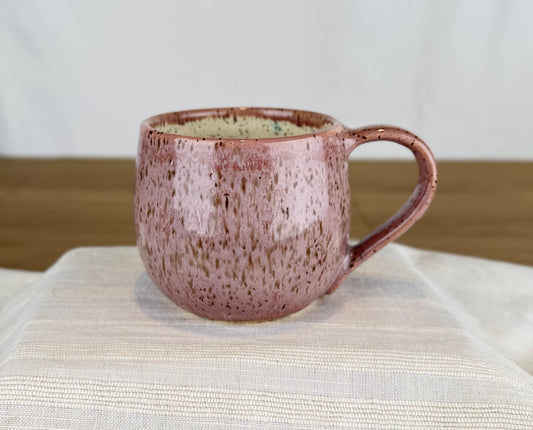 12oz Coffee Mug, Lavender Speckle