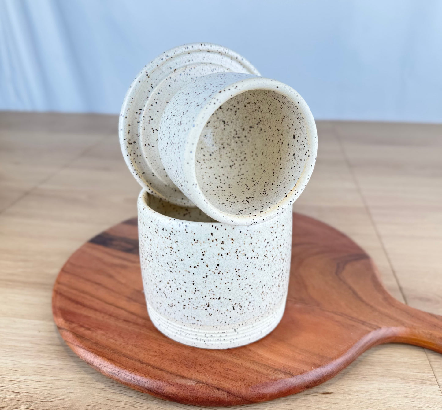 Butter Keeper, Eggshell White