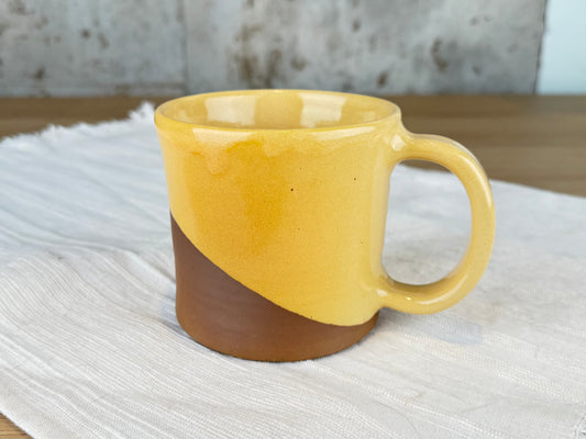 12 oz Coffee Mug, Yellow