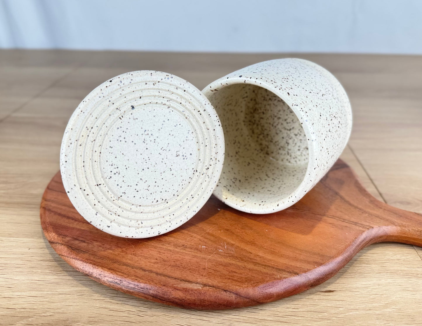 Butter Keeper, Eggshell White