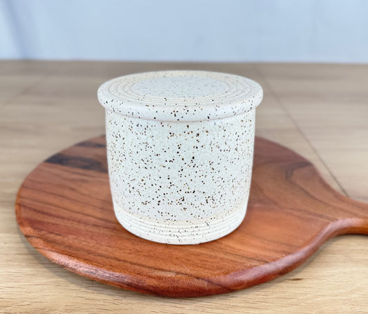 Butter Keeper, Eggshell White