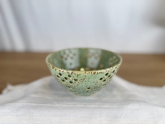 Berry Bowl / Colander, Sage Green