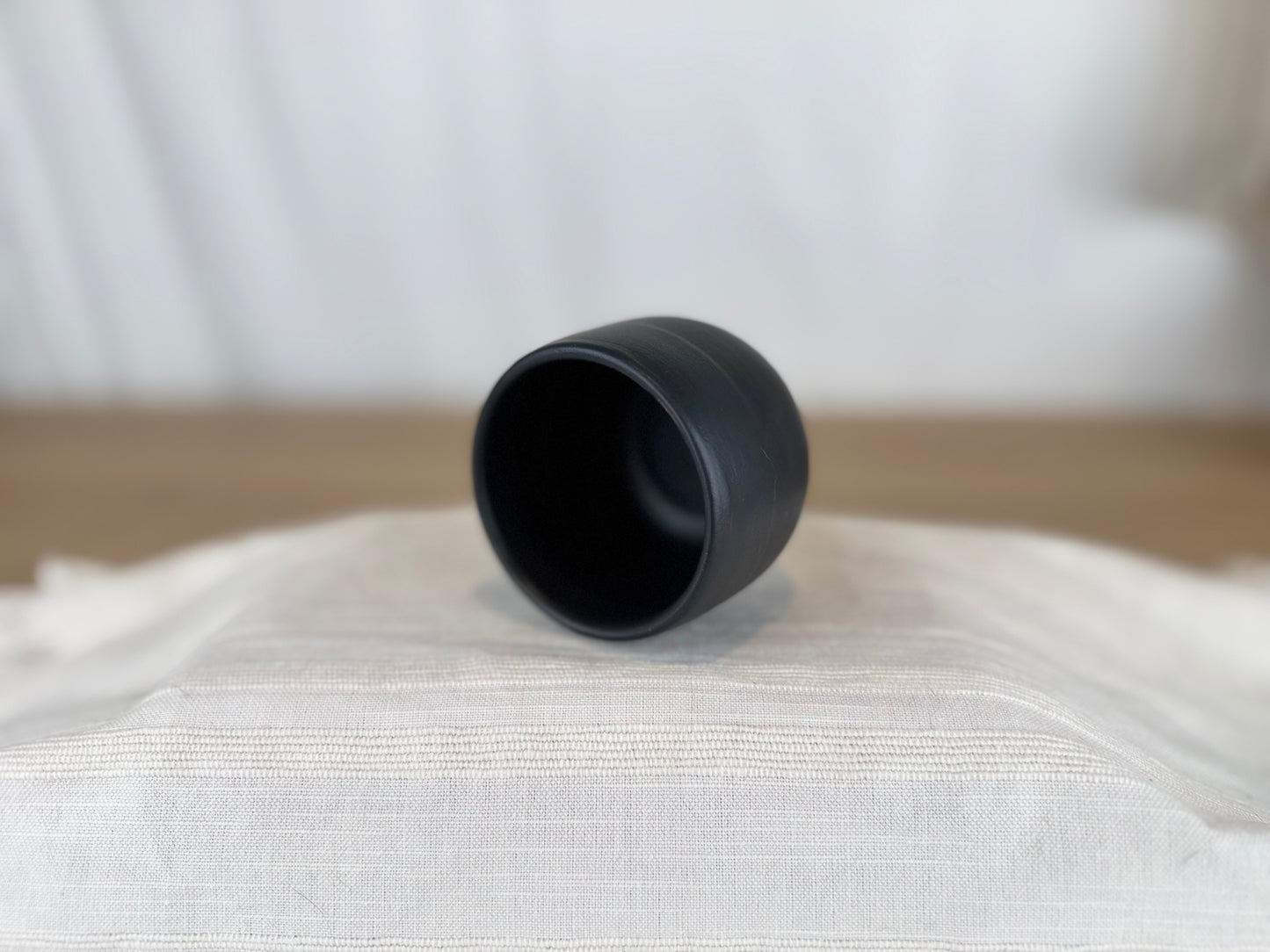 Matte Black 4oz Espresso & Tea Cup