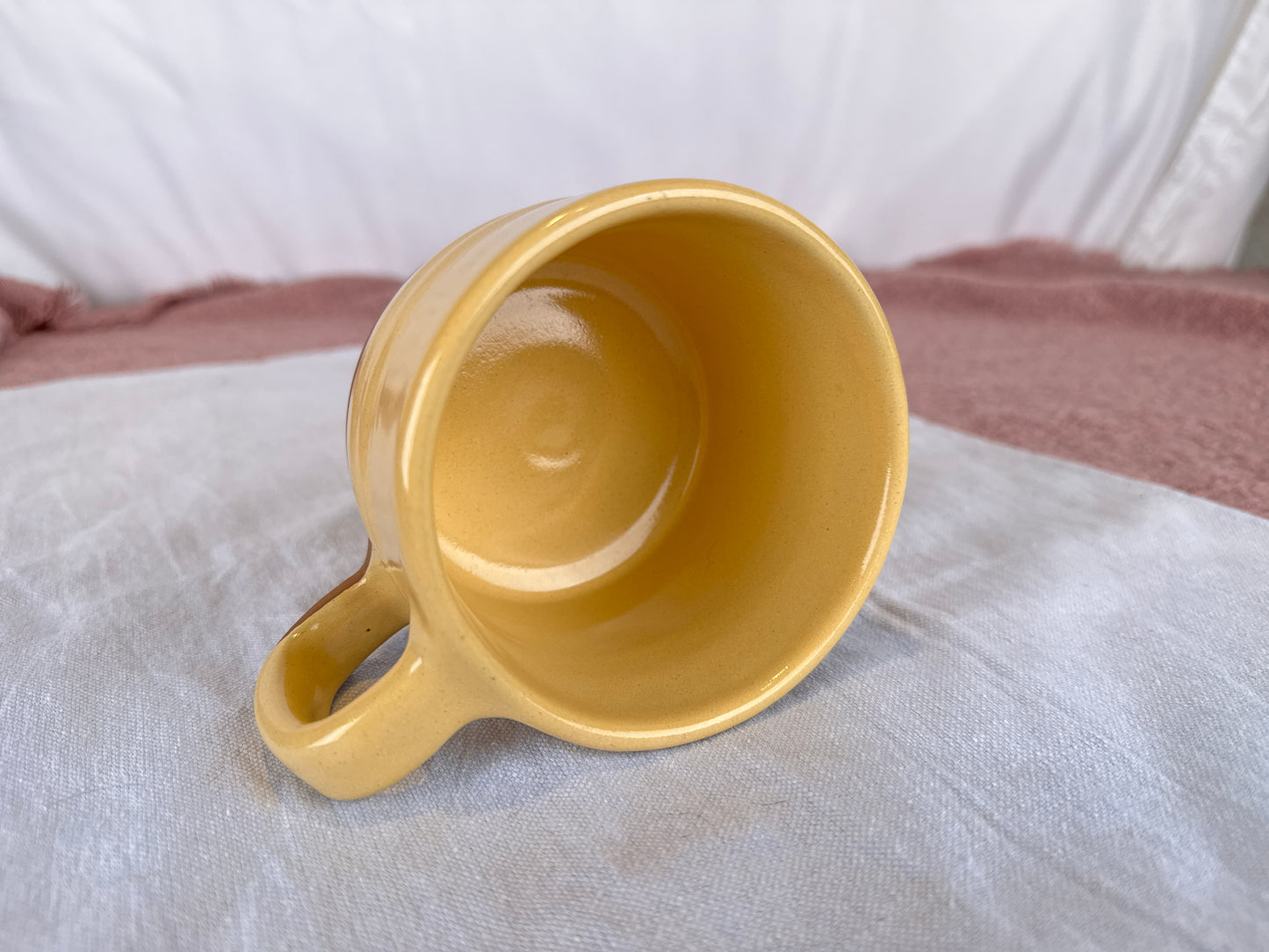 14oz Coffee Mug, Yellow