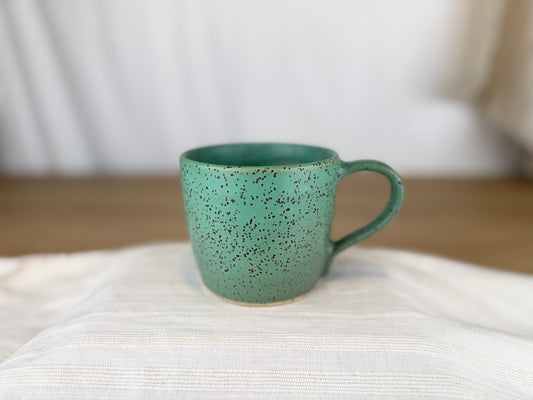 12oz Coffee Mug, Matte Spruce Green