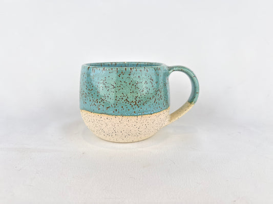 Teal Speckled 16oz Coffee Mug