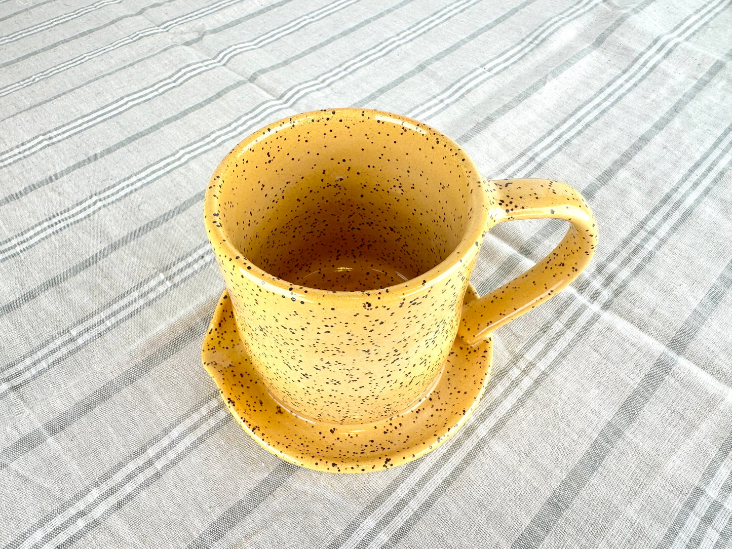 Microwave Bacon Cooker, Yellow Speckle